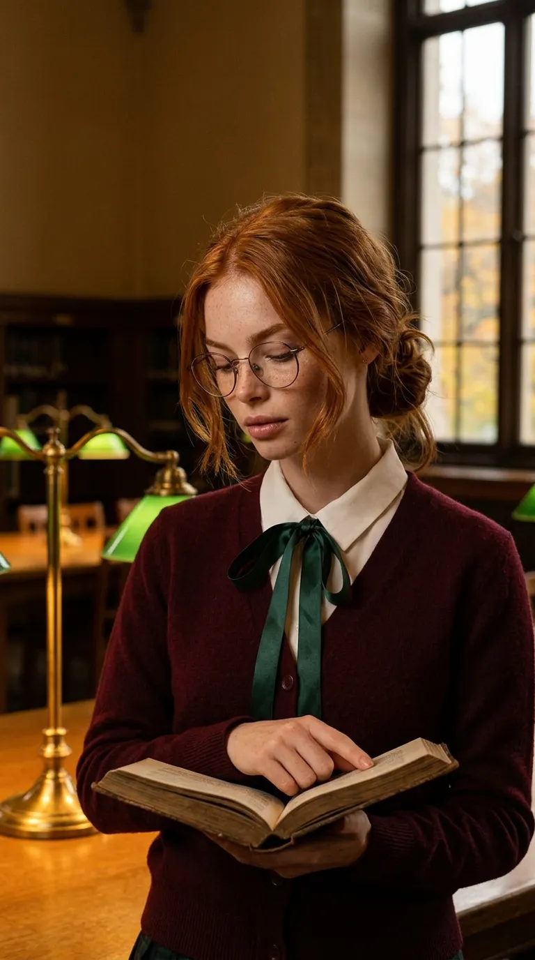 Dark academia библиотека