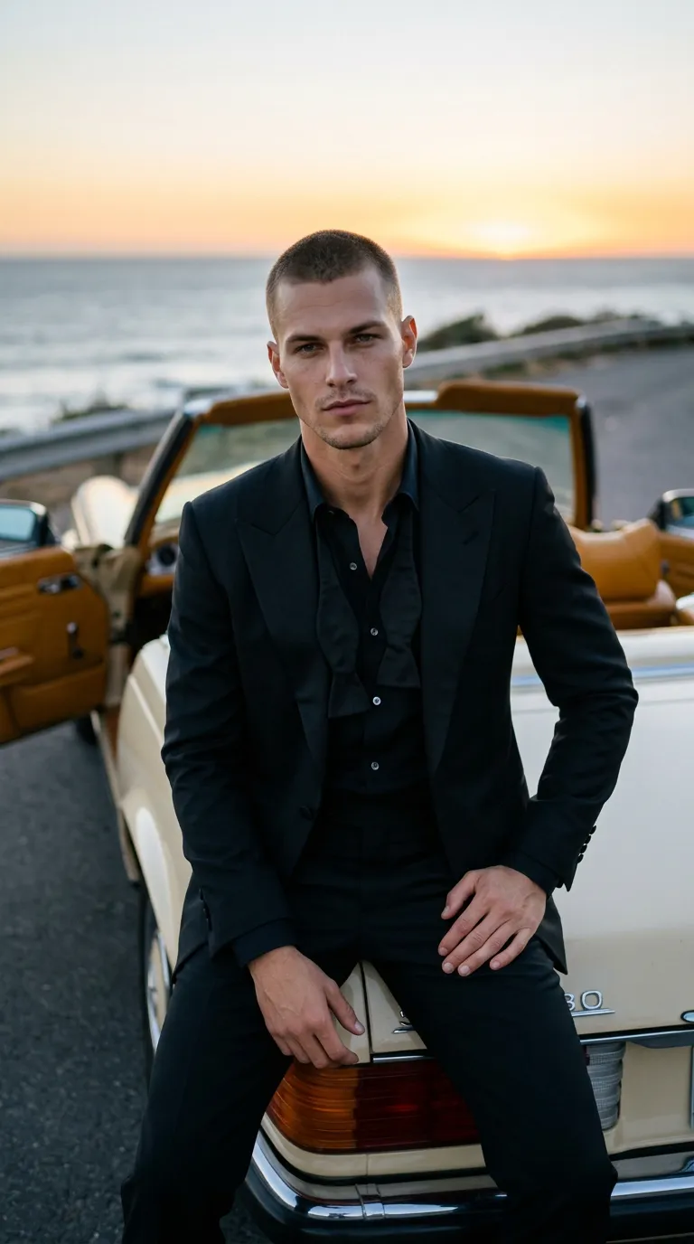 Смокинг в Mercedes